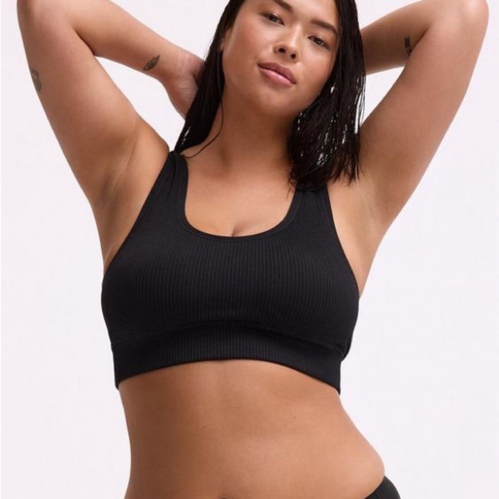 Torrid Lightly Lined Seamless Rib Bralette